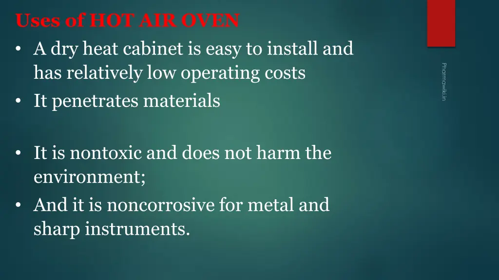 uses of hot air oven a dry heat cabinet is easy