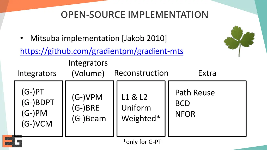 open source implementation