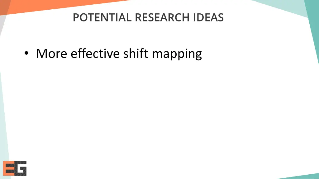 potential research ideas