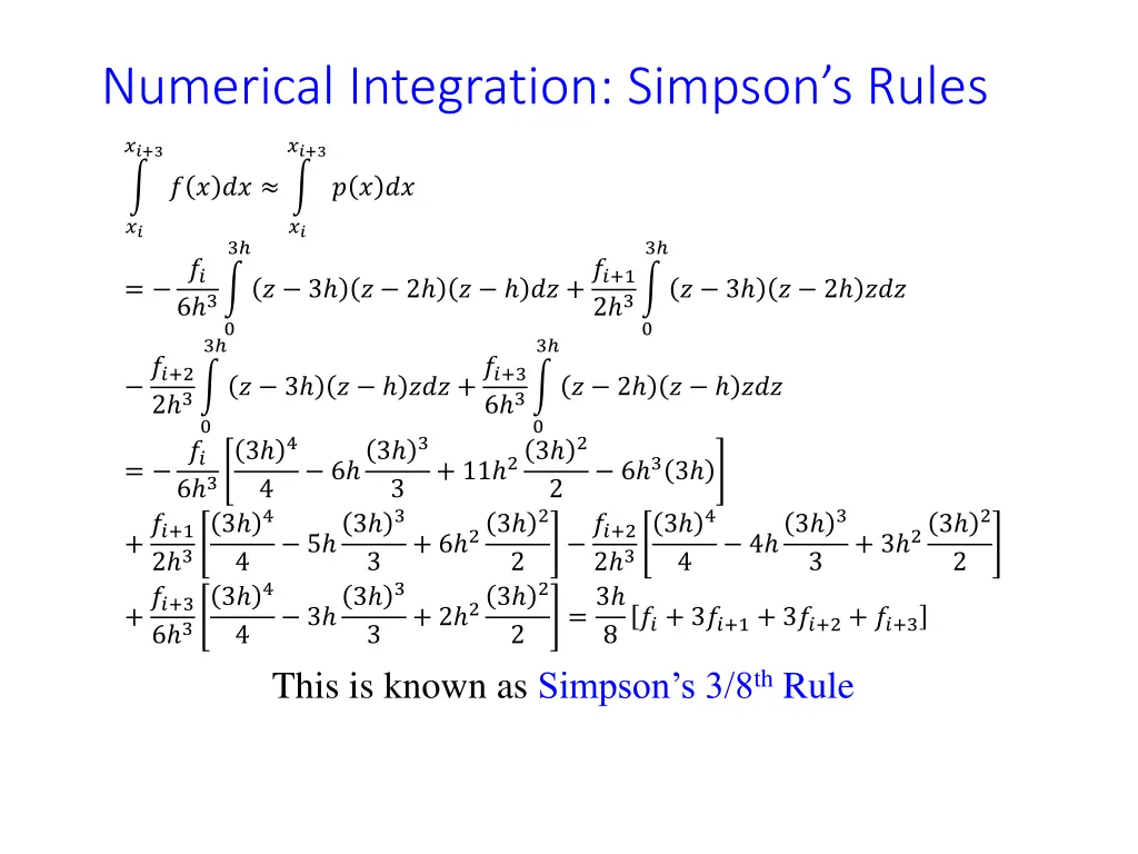 numerical integration simpson s rules 6