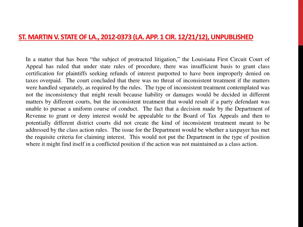st martin v state of la 2012 0373