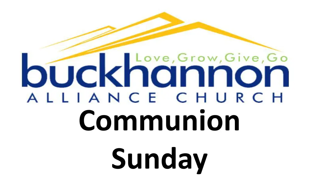 communion sunday