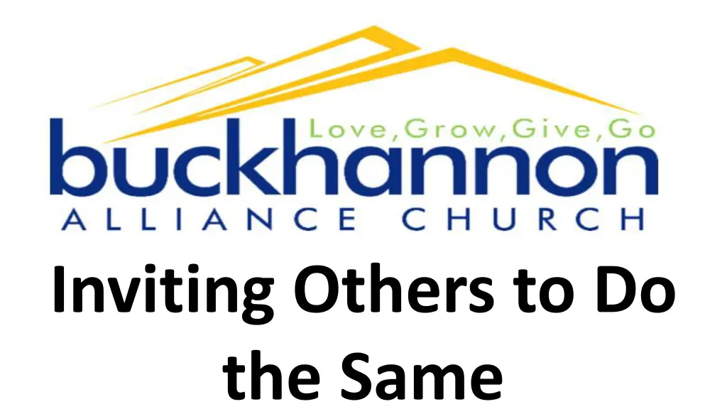 inviting others to do the same