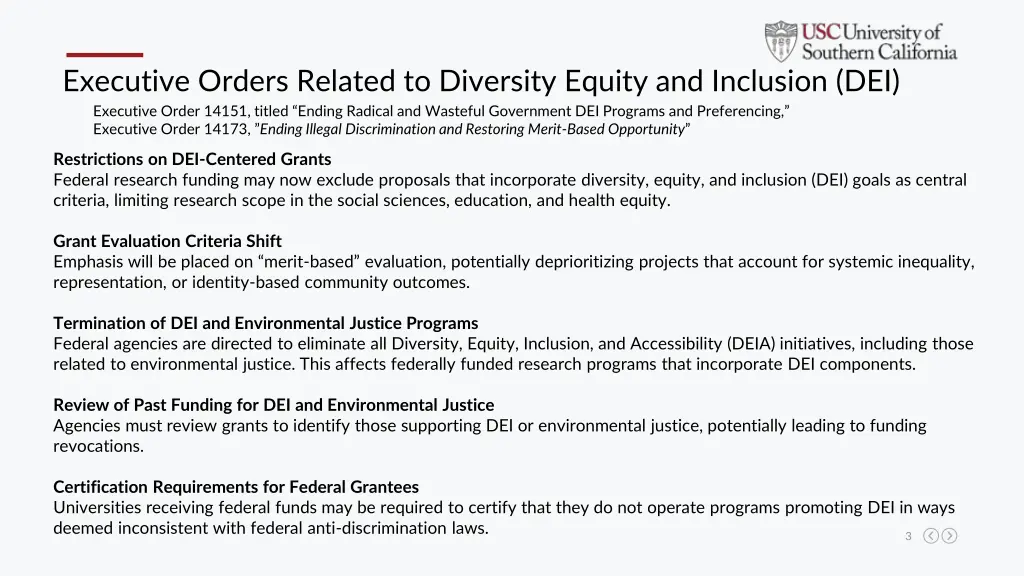 executive orders related to diversity equity