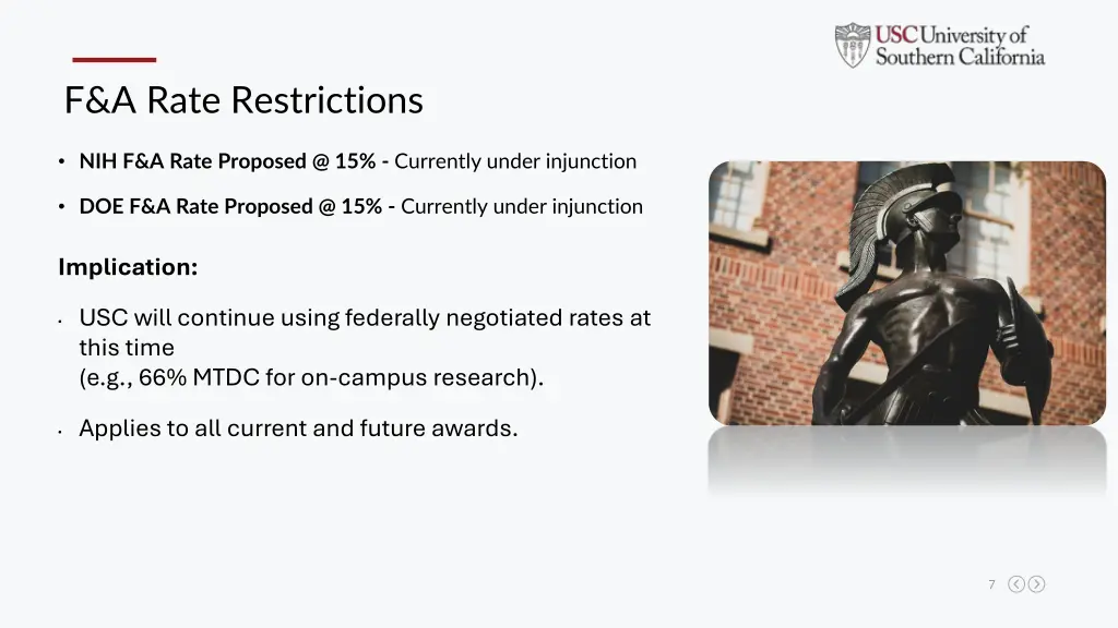 f a rate restrictions