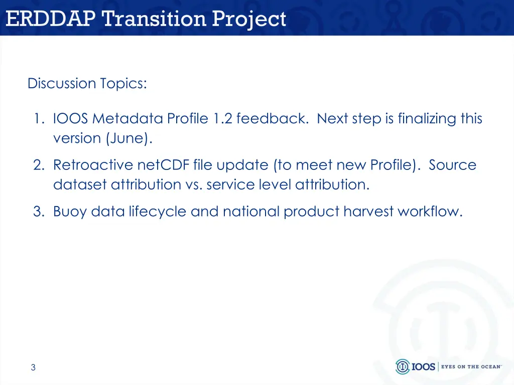 erddap transition project