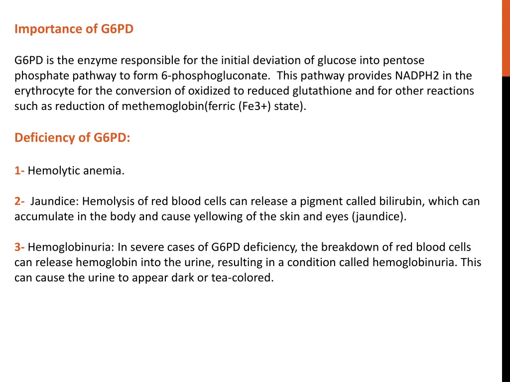 importance of g6pd