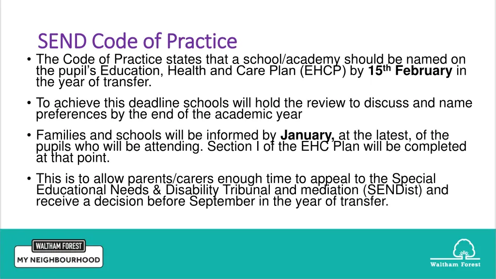 send code of practice send code of practice