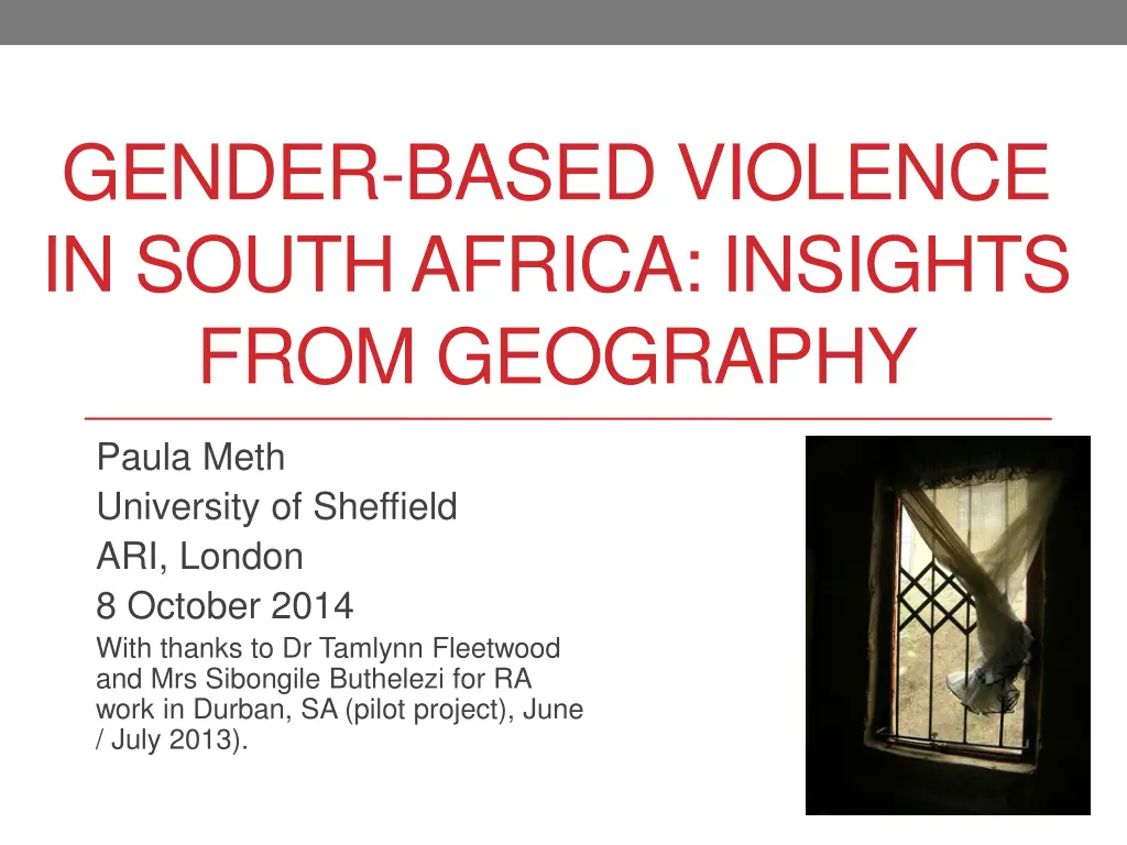 gender based violence in south africa insights