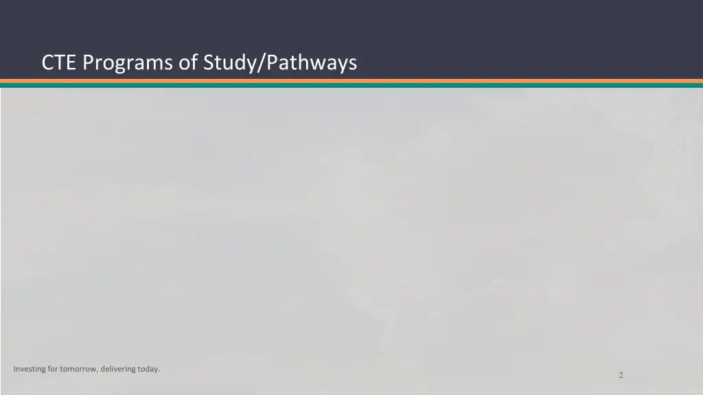 cte programs of study pathways