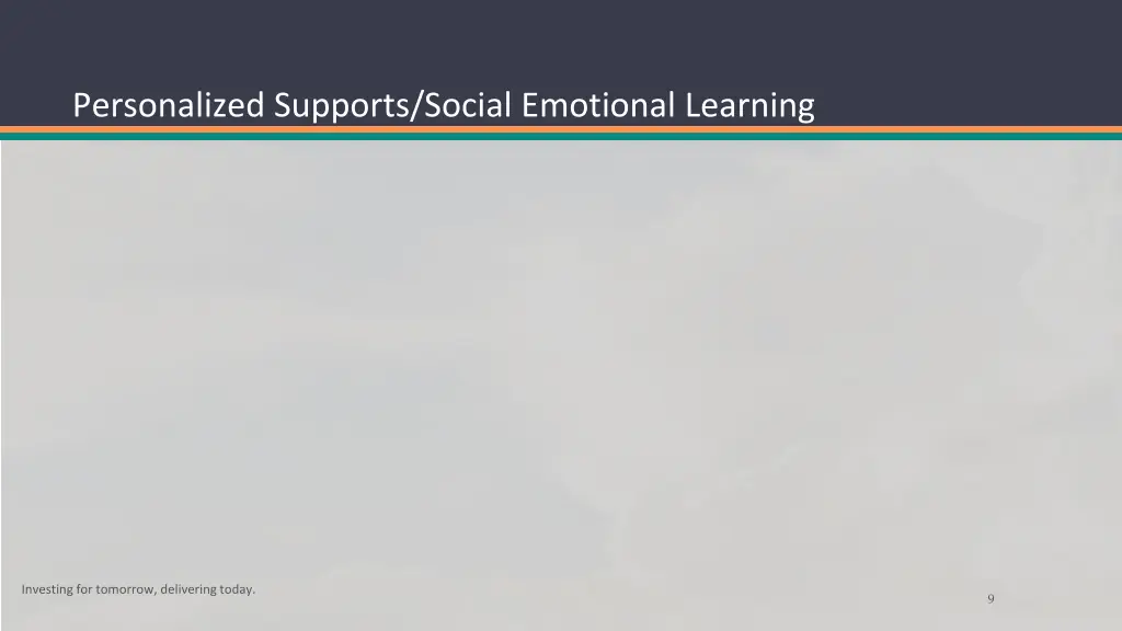personalized supports social emotional learning