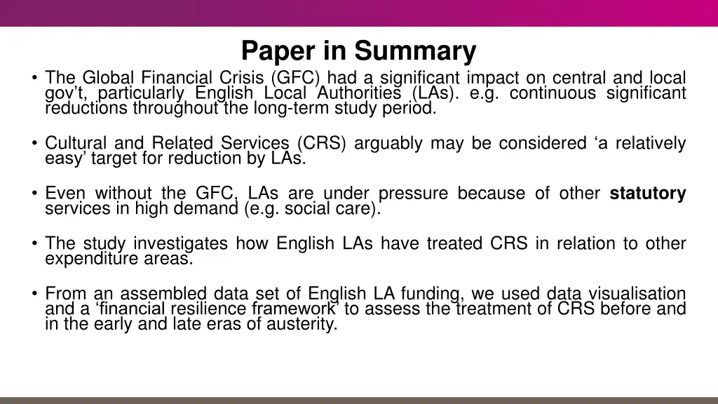 paper in summary