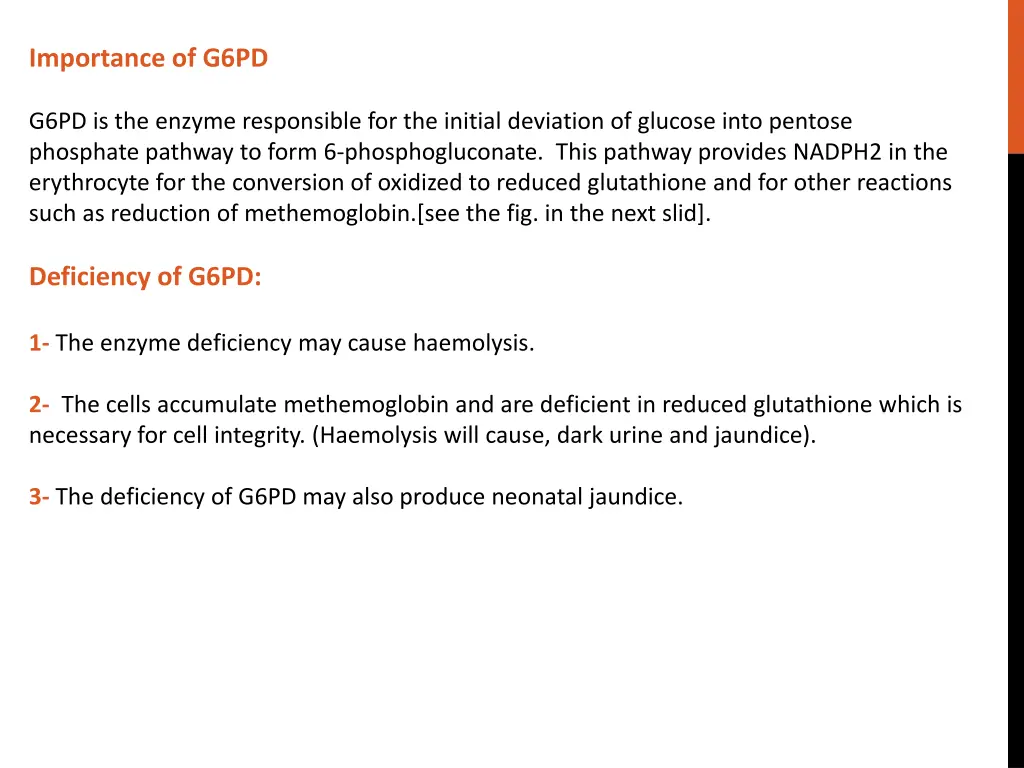 importance of g6pd