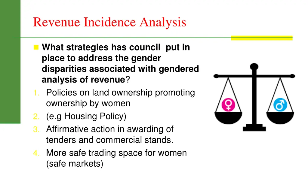 revenue incidence analysis 3