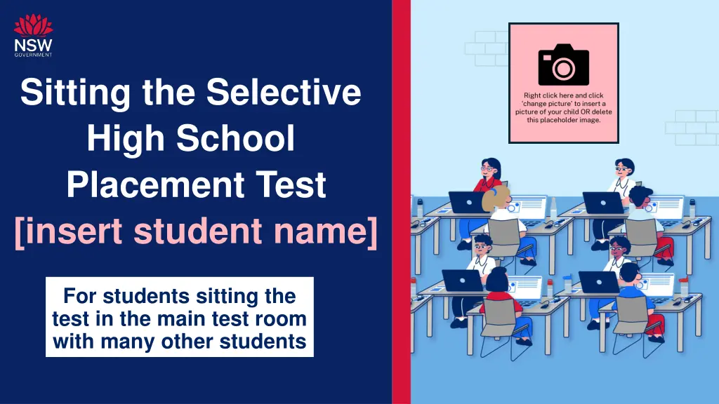 sitting the selective high school placement test