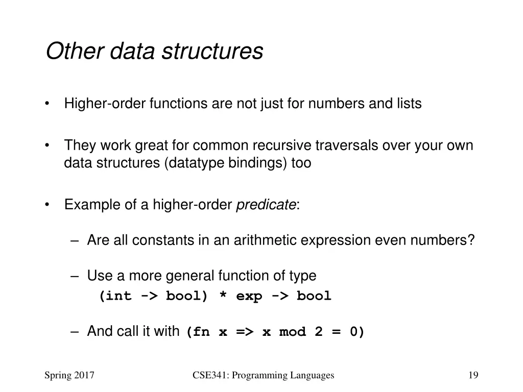 other data structures