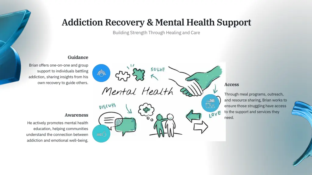 addiction recovery mental health support building