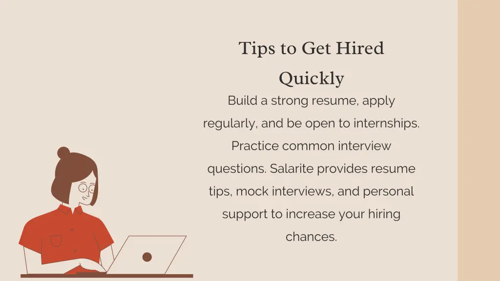 tips to get hired quickly build a strong resume