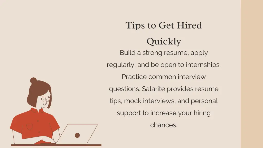 tips to get hired quickly build a strong resume