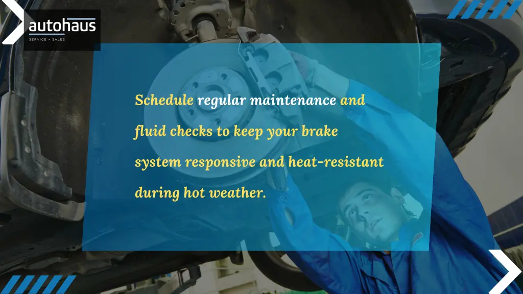 schedule regular maintenance and