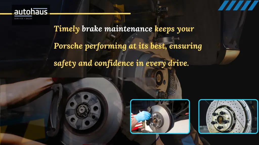 timely brake maintenance keeps your