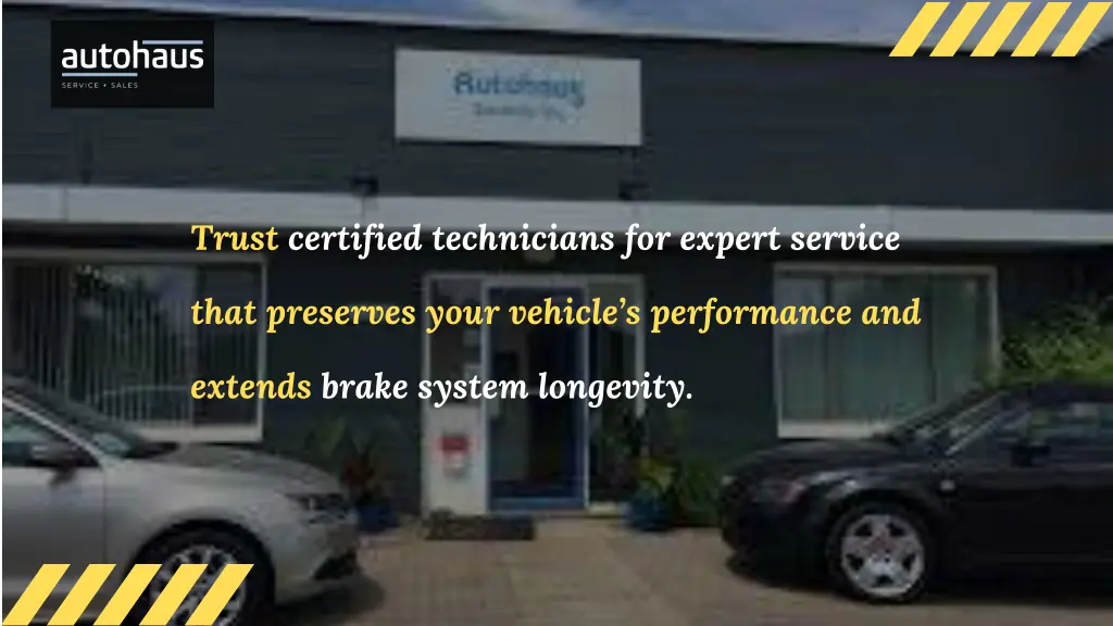 trust certified technicians for expert service