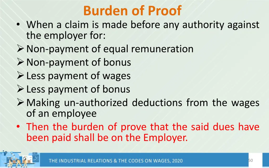 burden of proof