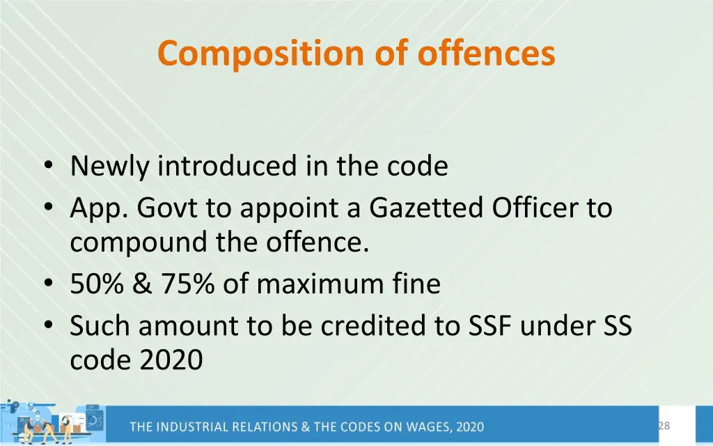 composition of offences
