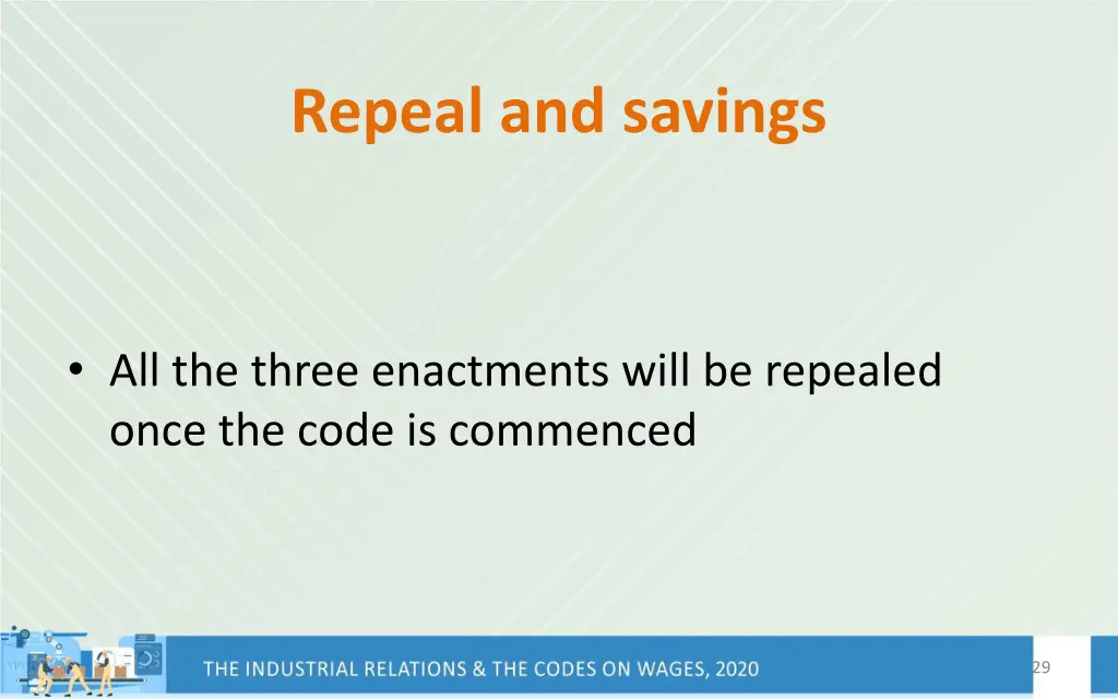 repeal and savings