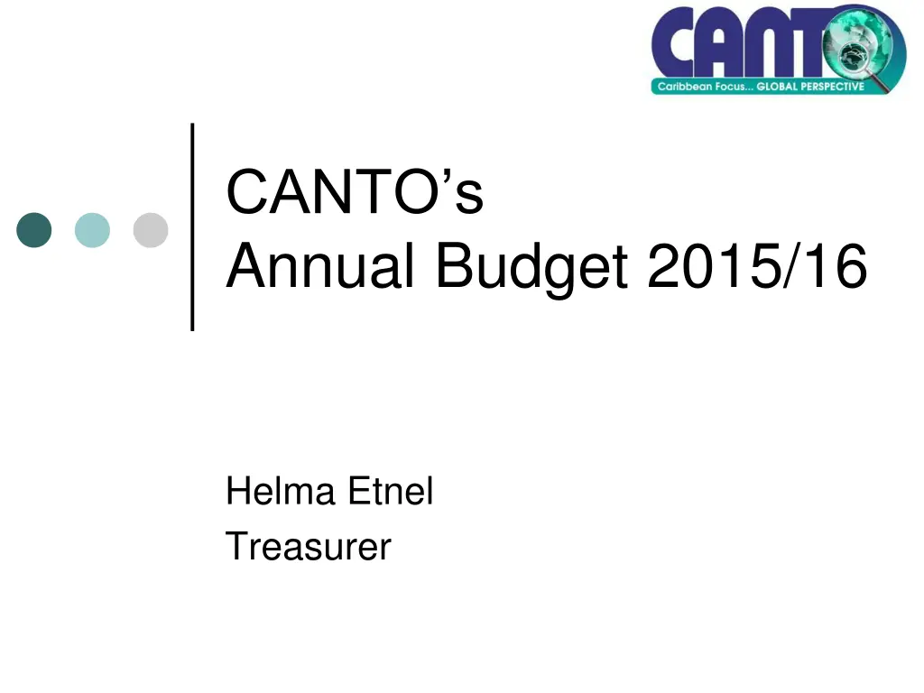 canto s annual budget 2015 16