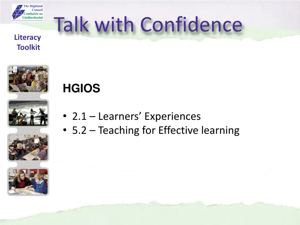 talk with confidence