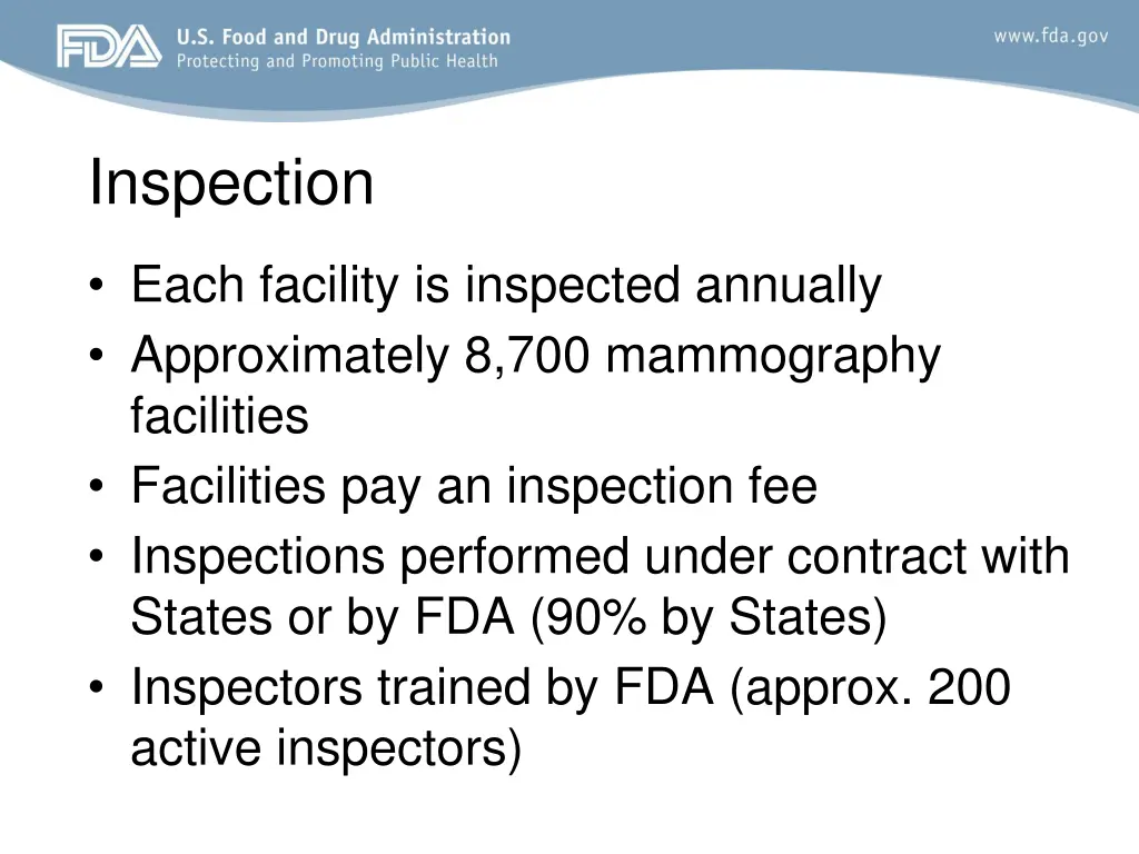 inspection