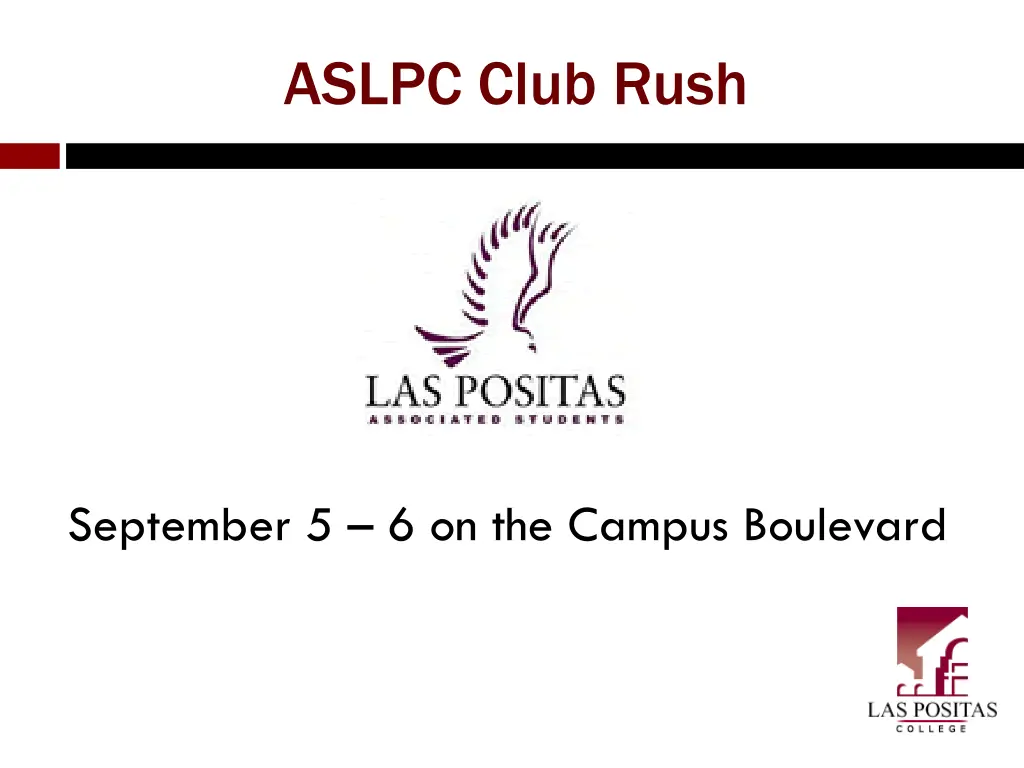 aslpc club rush