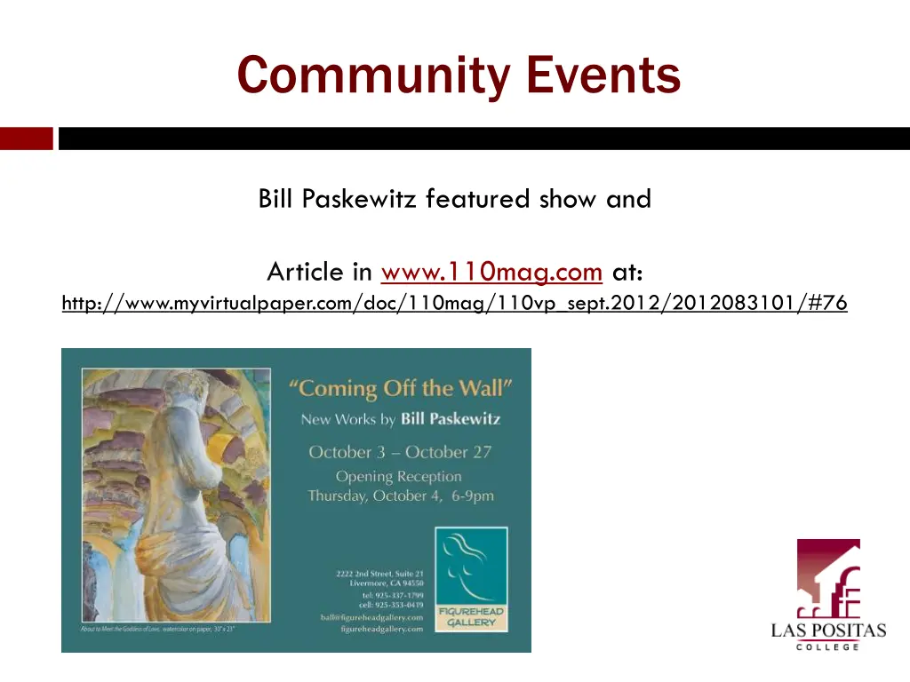 community events 1