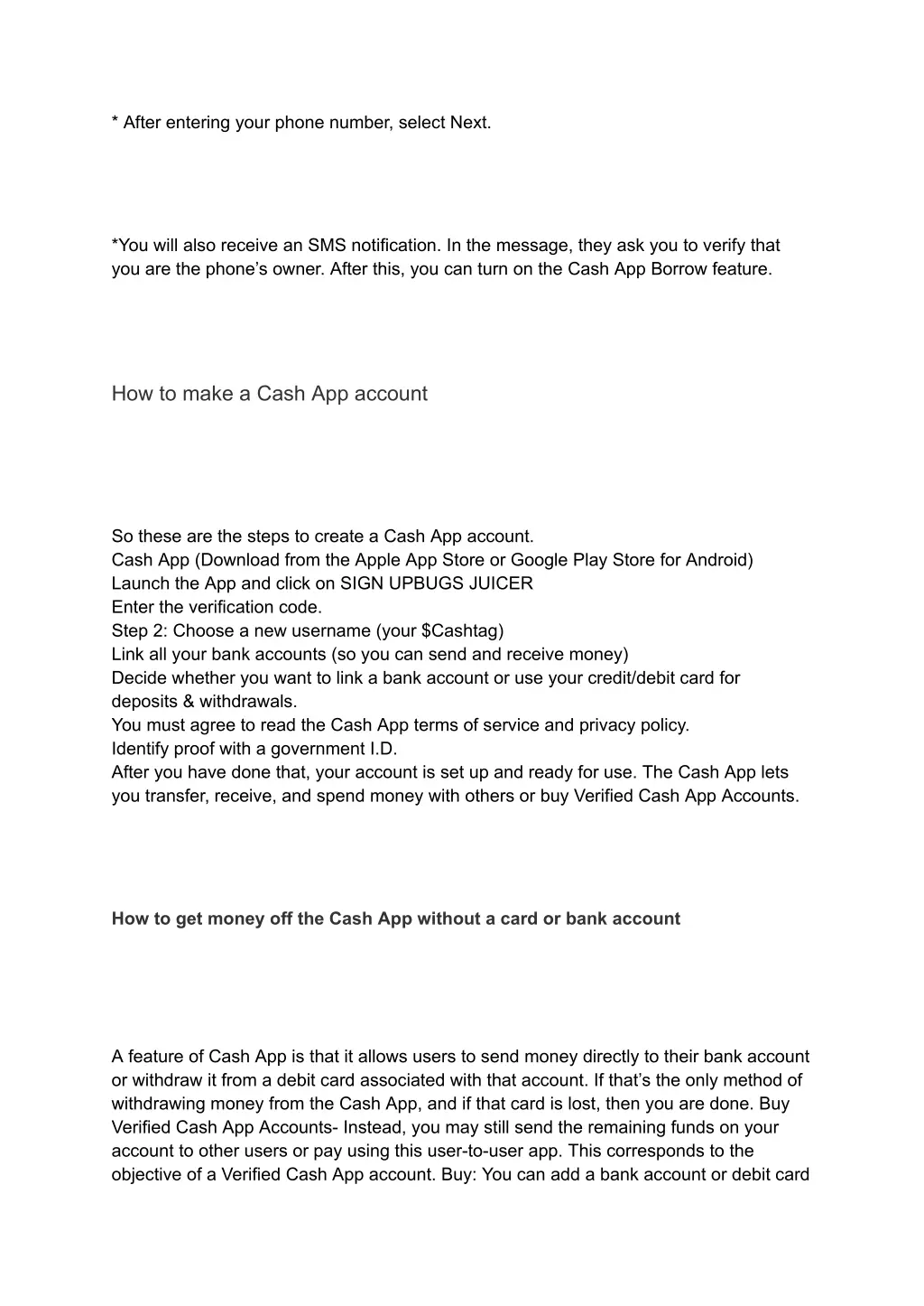 after entering your phone number select next