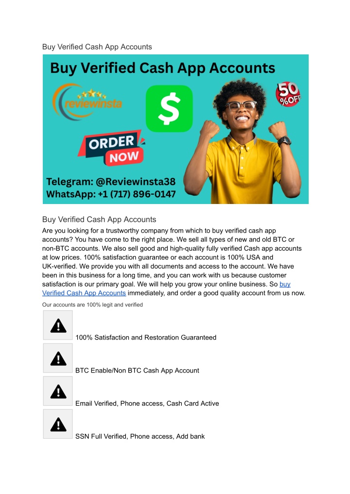 buy verified cash app accounts