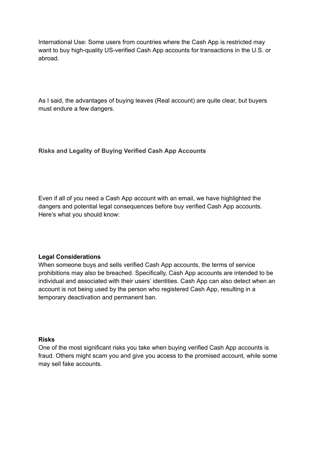 international use some users from countries where