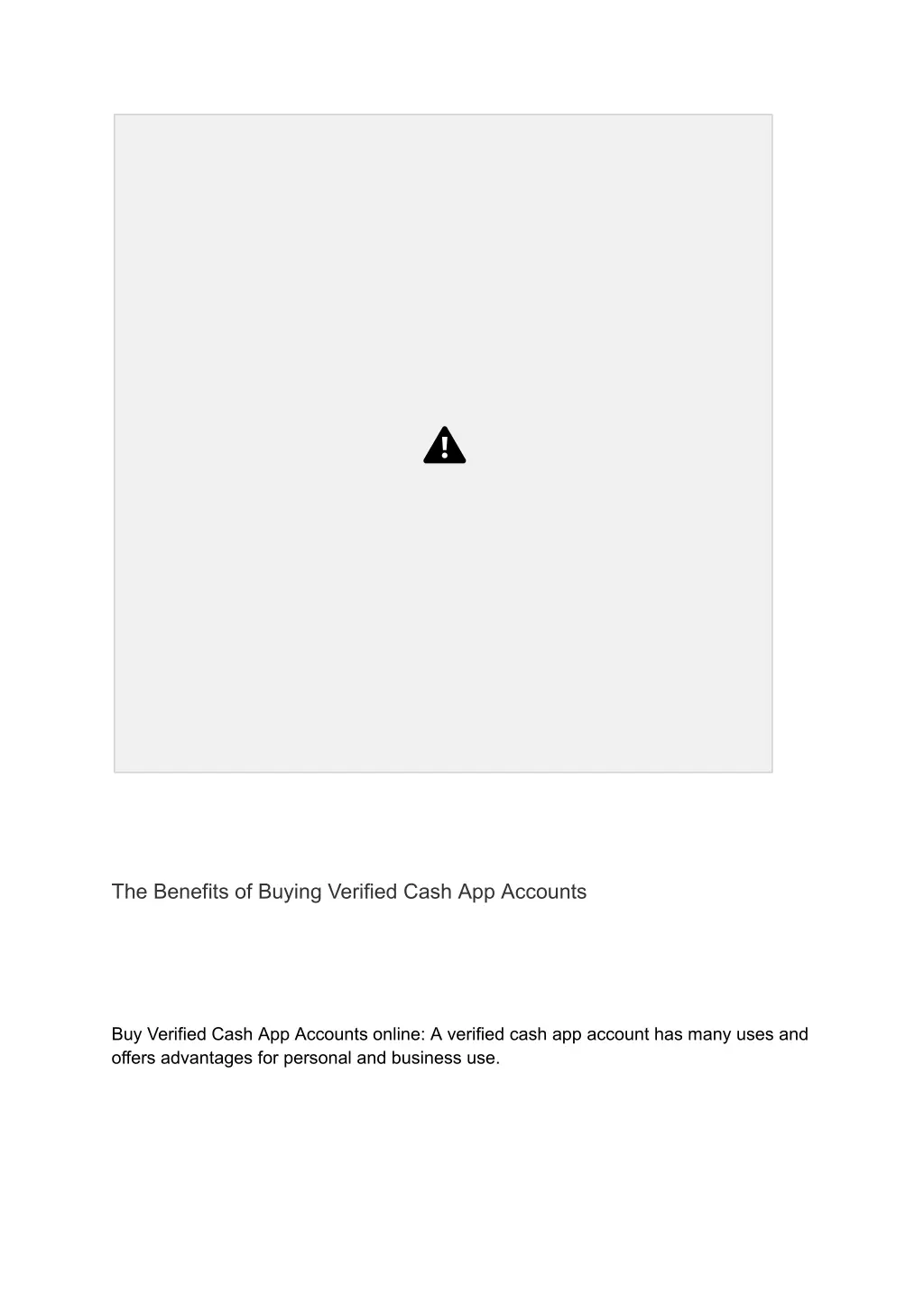 the benefits of buying verified cash app accounts