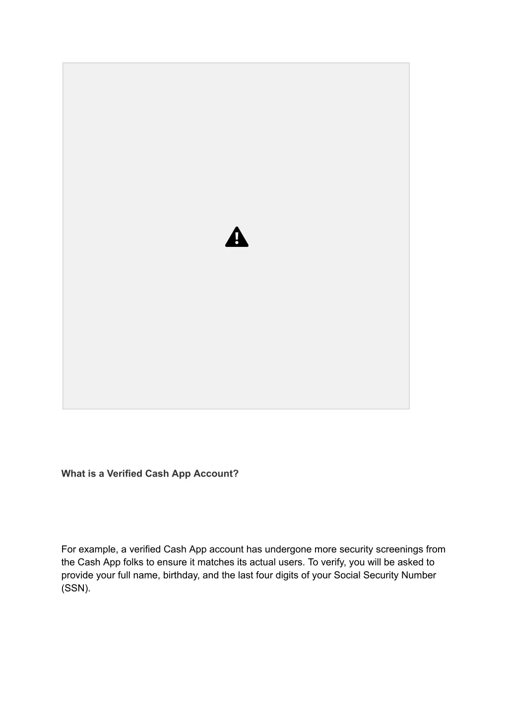 what is a verified cash app account