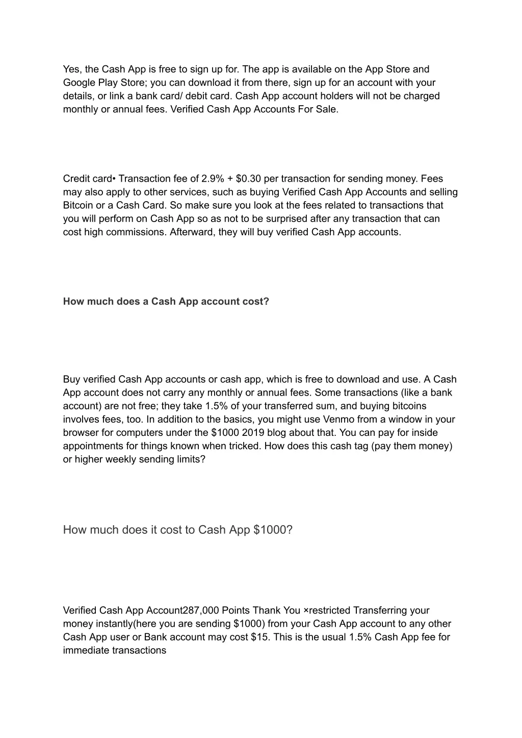 yes the cash app is free to sign