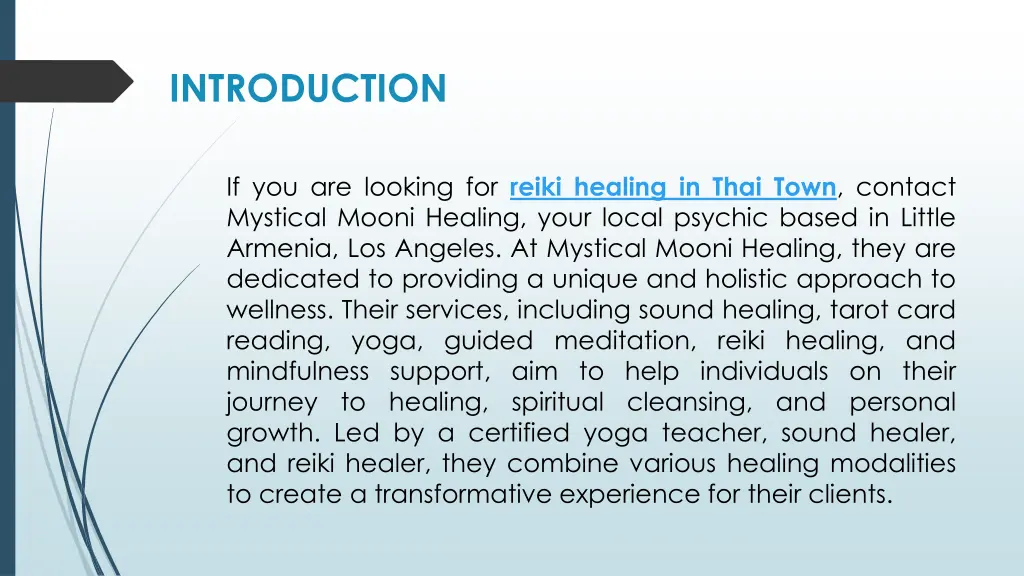 introduction