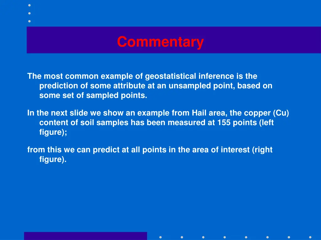 commentary
