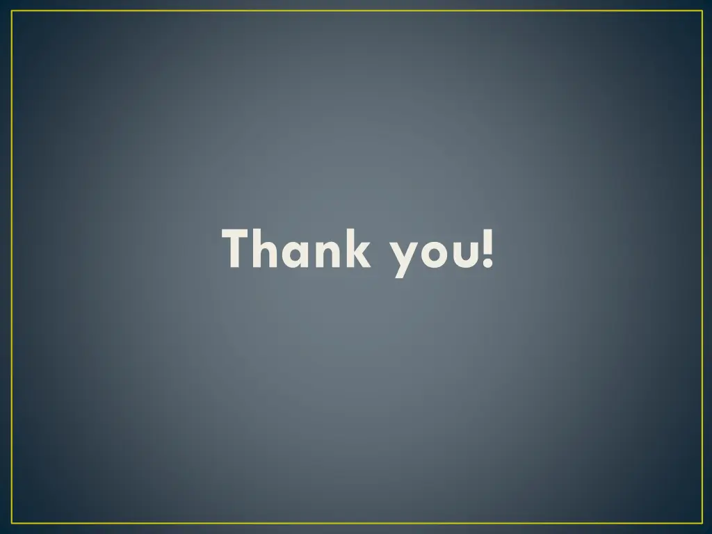 thank you