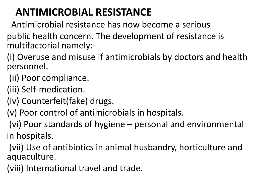 antimicrobial resistance antimicrobial resistance