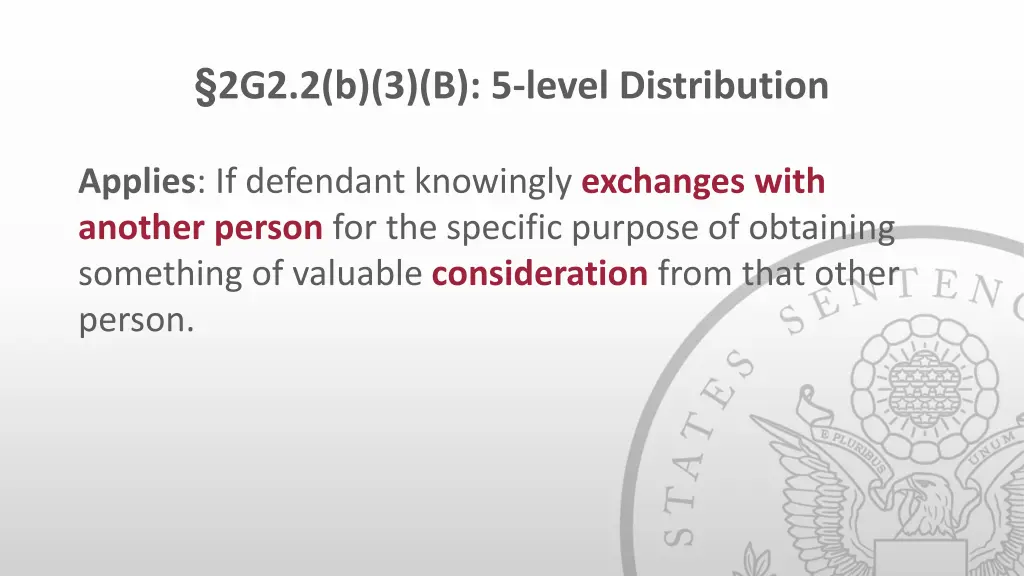 2g2 2 b 3 b 5 level distribution