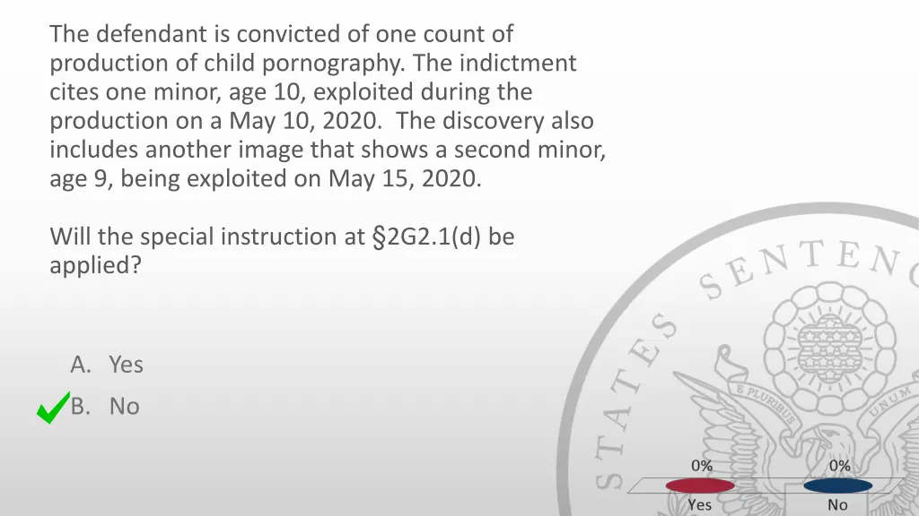 the defendant is convicted of one count 2