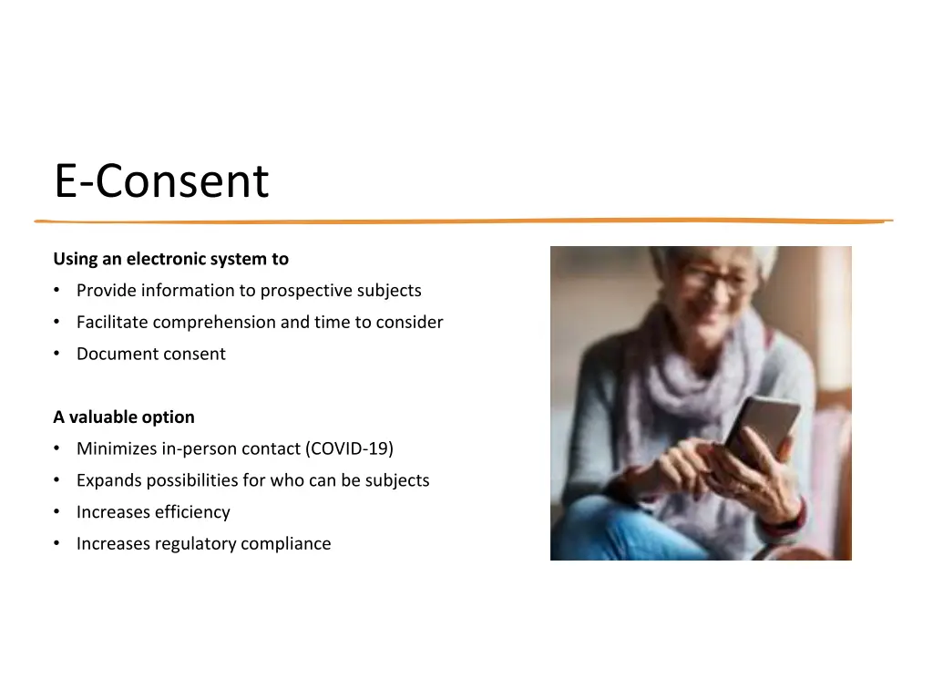e consent