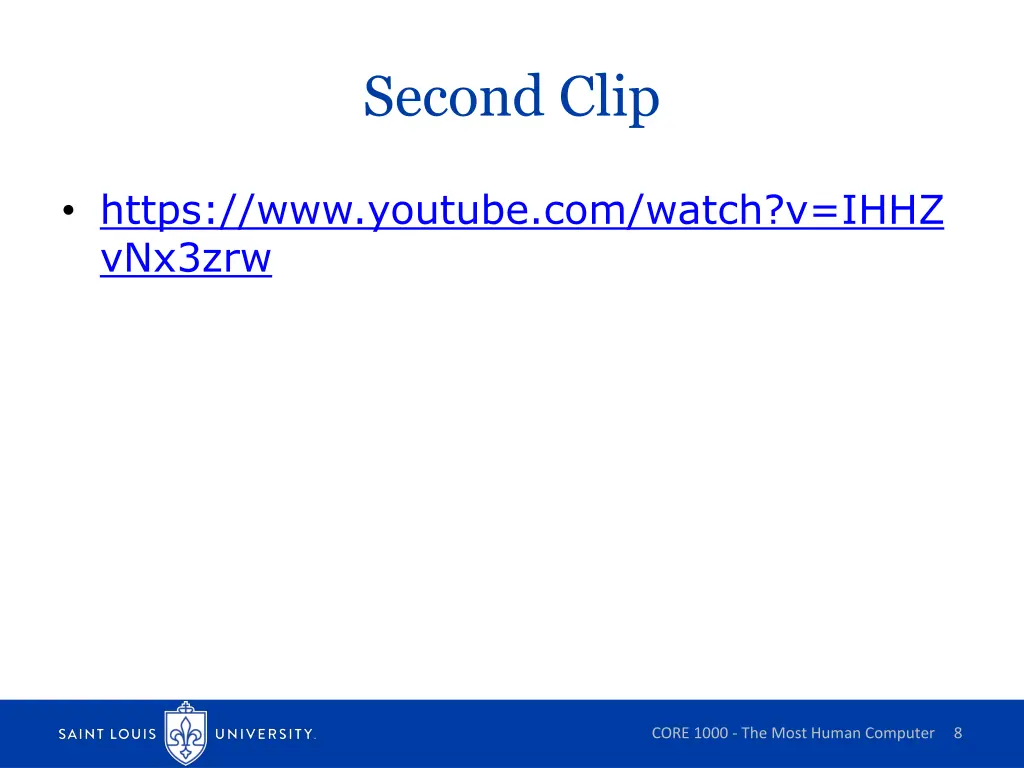 second clip