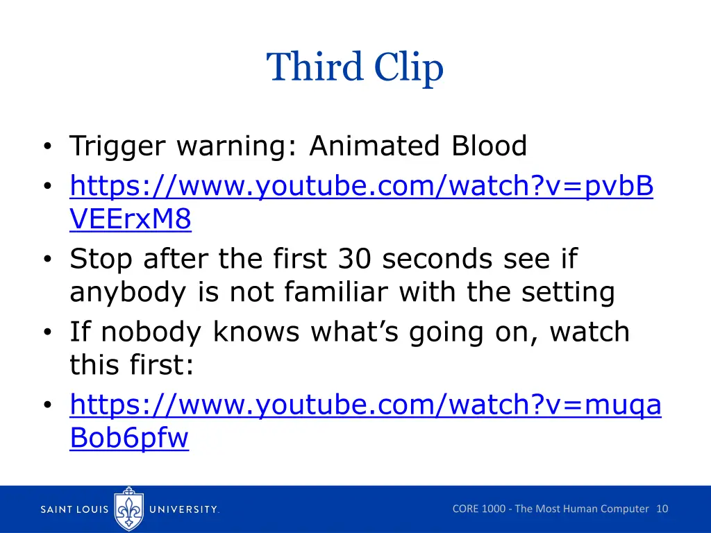 third clip