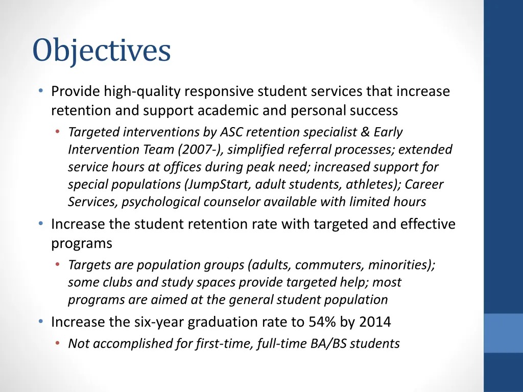objectives 3